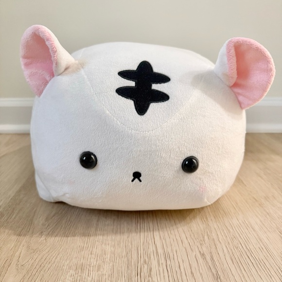 NWT Amuse Amufun 1219 Shiro (Tiger) White & Black Large Plush 14" - Picture 1 of 6